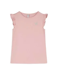 Best T-Shirt - Ärmel mit Volants - Kinder Mädchenkleidung
