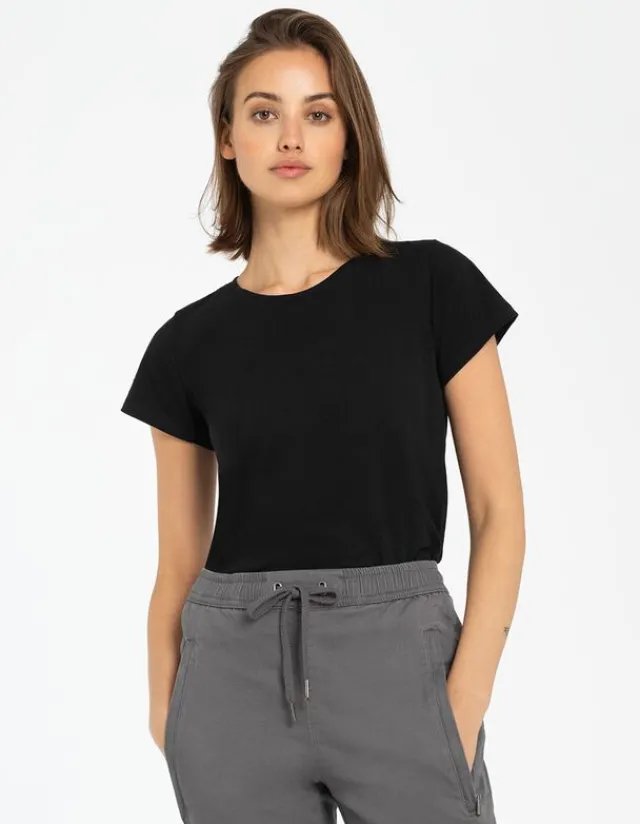 Discount T-Shirt - Basic Damen Basics|T-shirts