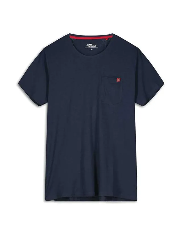 Fashion T-Shirt - Brusttasche - Herren Basics