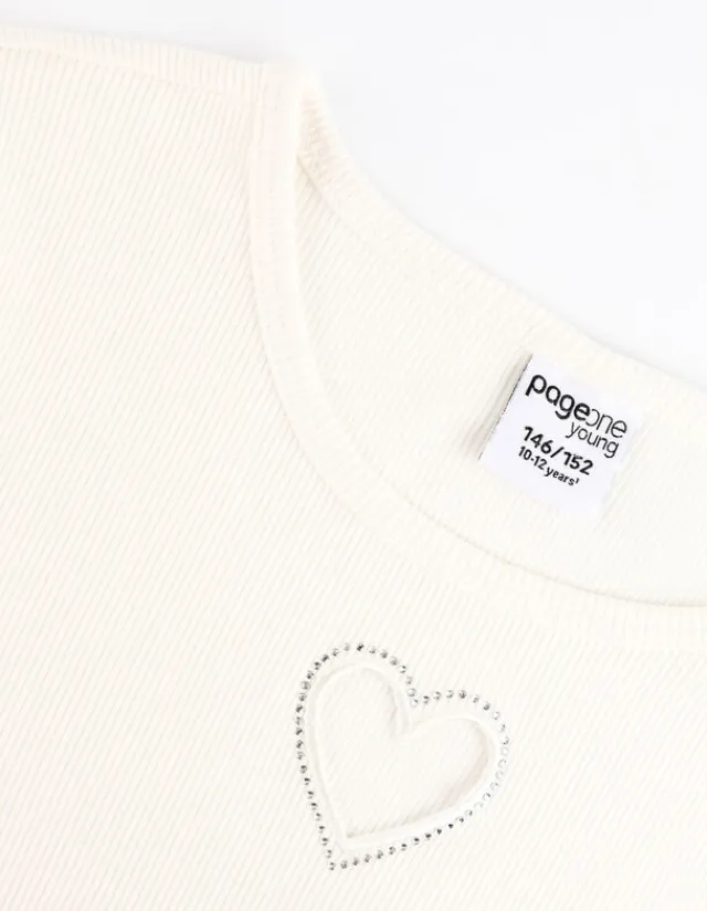 Fashion T-Shirt - Cut-Outs Kinder Mädchenkleidung