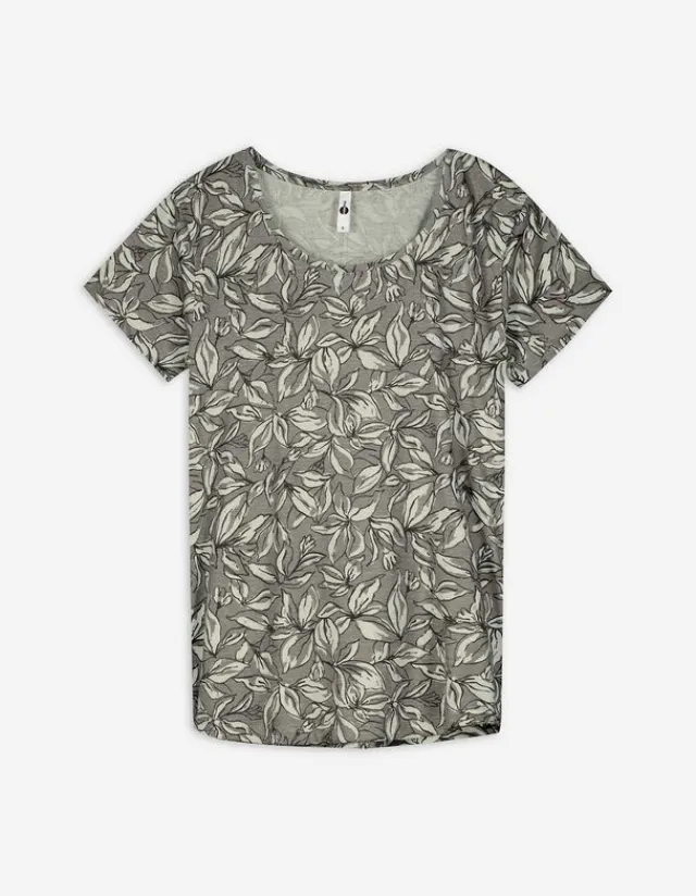 Fashion T-Shirt - Florales Muster Damen T-shirts