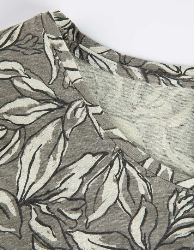Fashion T-Shirt - Florales Muster Damen T-shirts