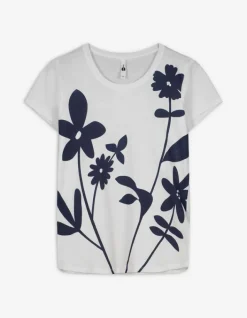 Outlet T-Shirt - Florales Muster - Damen T-shirts