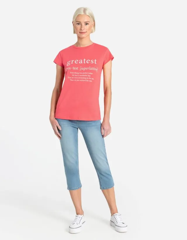 Online T-Shirt - Frontprint Damen T-shirts