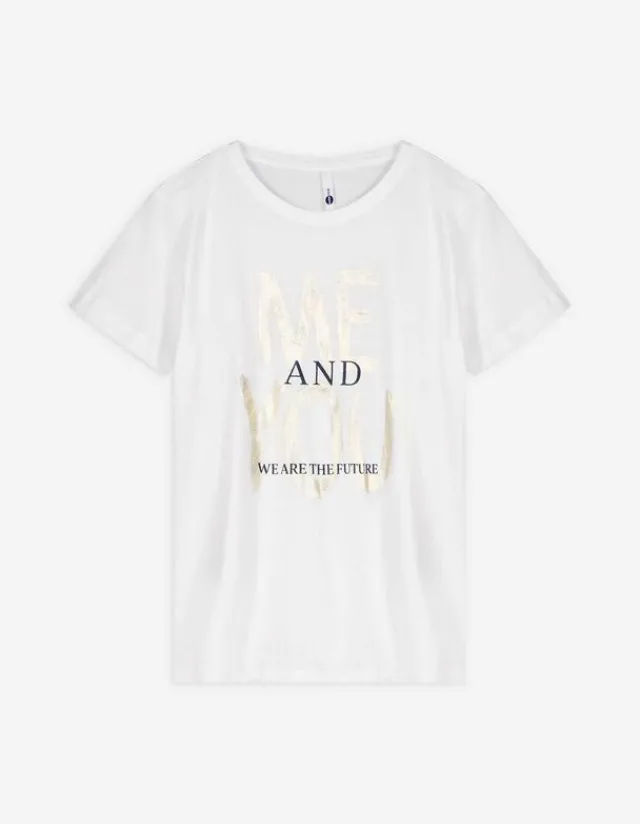 Fashion T-Shirt - Glitzerprint Damen T-shirts