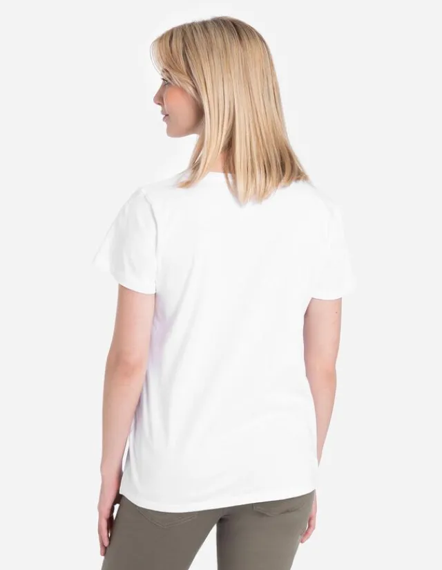 Fashion T-Shirt - Glitzerprint Damen T-shirts