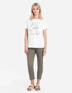 Fashion T-Shirt - Glitzerprint Damen T-shirts