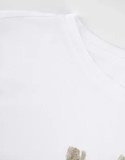 Fashion T-Shirt - Glitzerprint Damen T-shirts