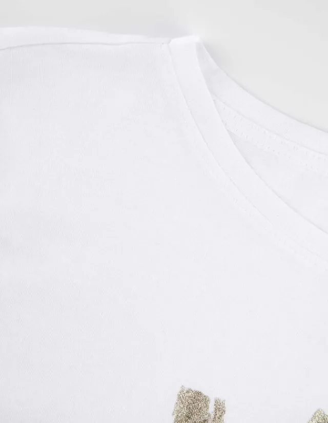 Fashion T-Shirt - Glitzerprint Damen T-shirts