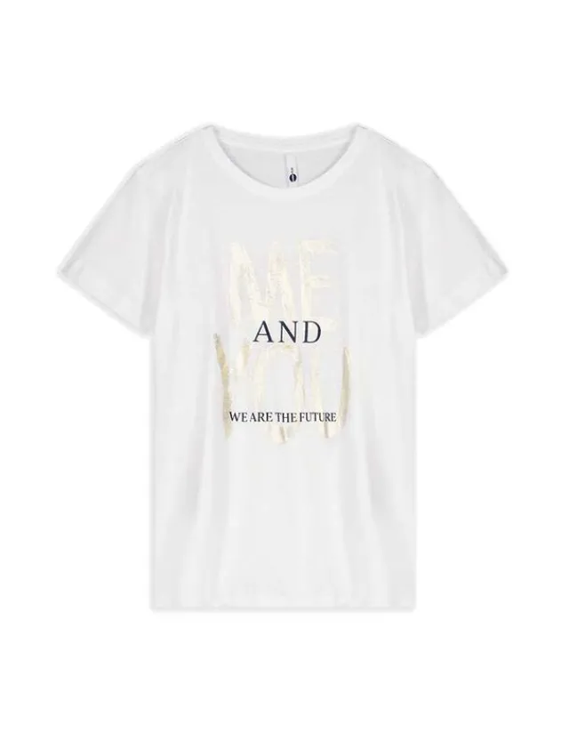Fashion T-Shirt - Glitzerprint Damen T-shirts