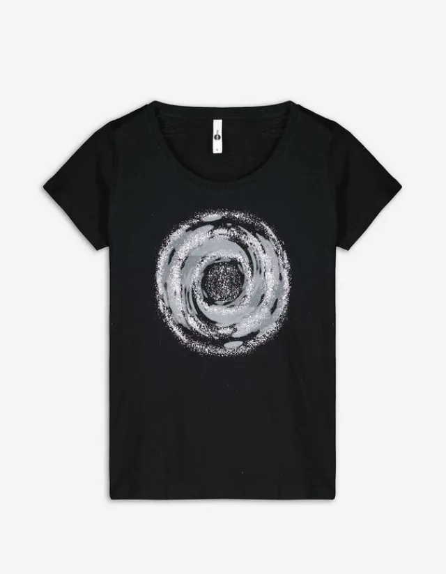 Online T-Shirt - Glitzerprint Damen T-shirts