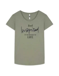 Outlet T-Shirt - Glitzerprint - Damen T-shirts