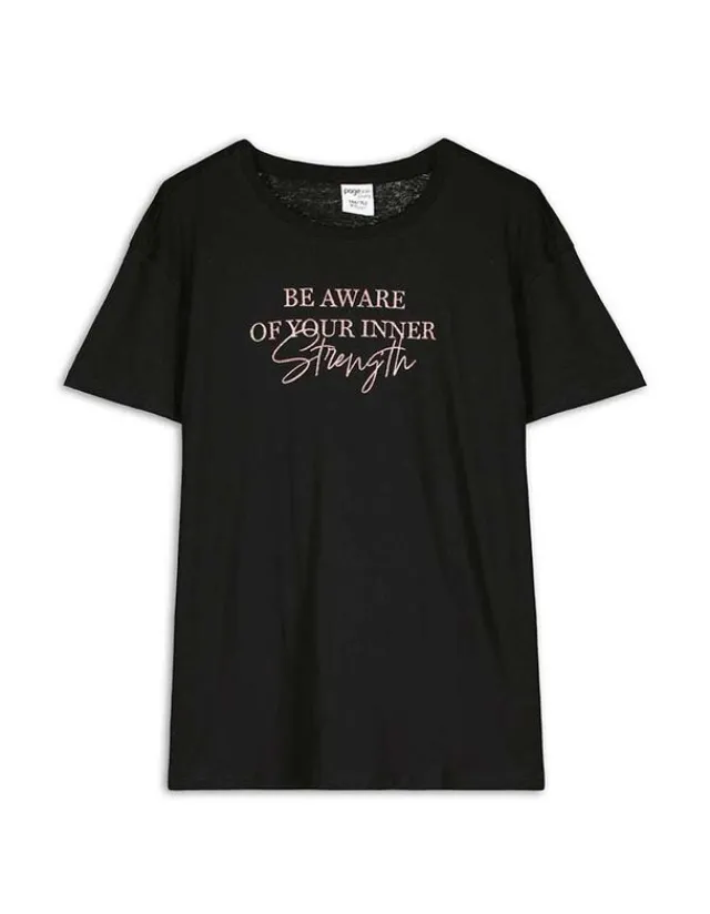 Discount T-Shirt - Glitzerprint - Kinder Mädchenkleidung
