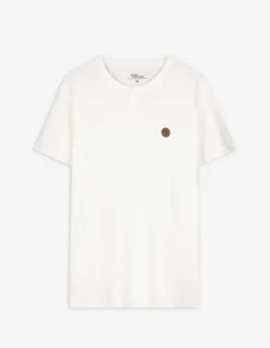 New T-Shirt - Henley-Ausschnitt Herren T-shirts