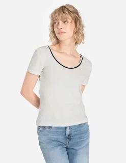 Best T-Shirt - Kontraststreifen - Damen T-shirts