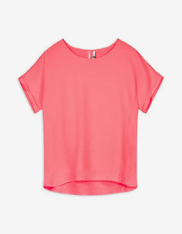 Sale T-Shirt - LENZING™ ECOVERO™ Damen Damenmode Unter 10 Euro|Blusen