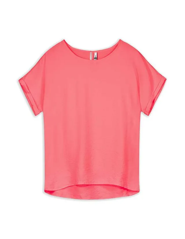 Sale T-Shirt - LENZING™ ECOVERO™ Damen Damenmode Unter 10 Euro|Blusen