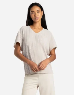 Clearance T-Shirt - Plisseefalten - Damen T-shirts