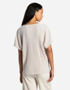 Clearance T-Shirt - Plisseefalten - Damen T-shirts