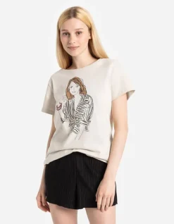 Clearance T-Shirt - Print Damen T-shirts