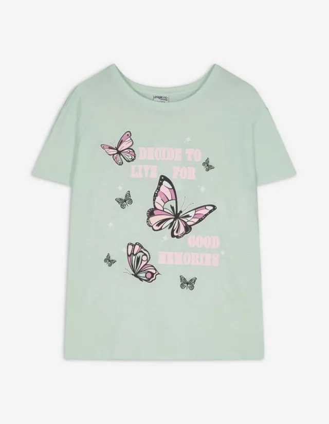 Online T-Shirt - Print - Kinder Mädchenkleidung
