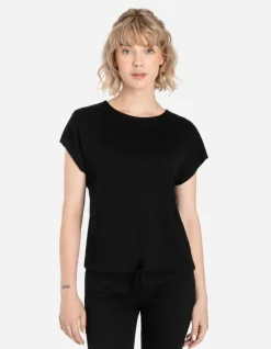 Fashion T-Shirt - Regulierbarer Saum - Damen T-shirts