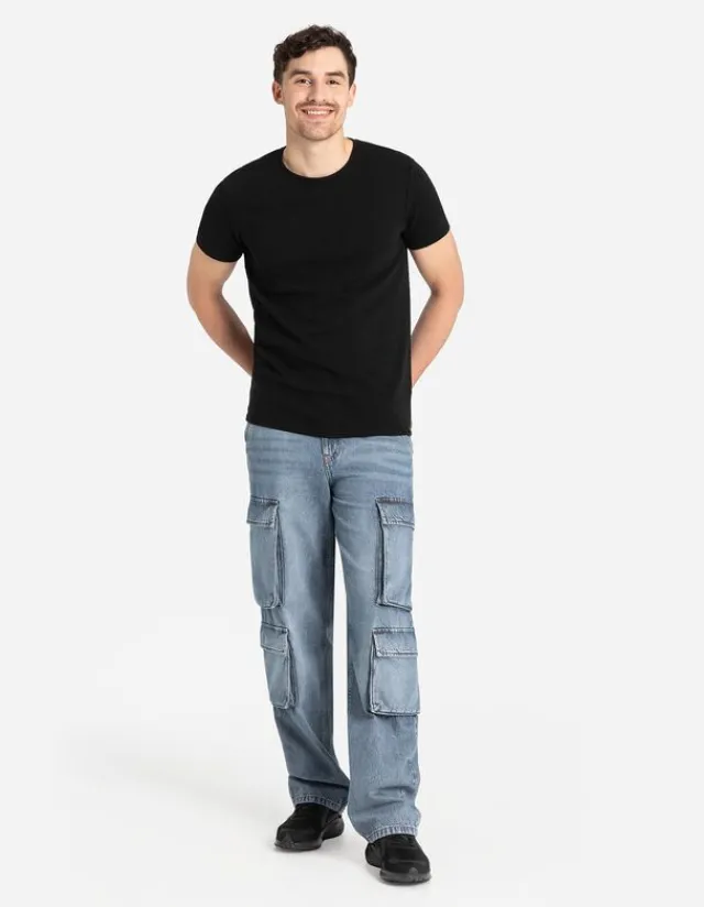 New T-Shirt - Rippenstruktur Herren T-shirts