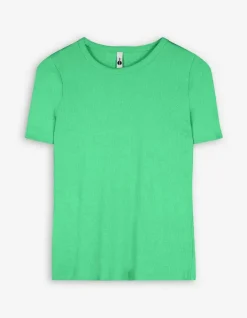 Best T-Shirt - Rippenstruktur - Damen T-shirts