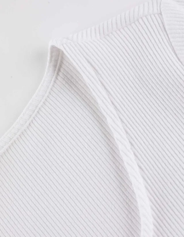Discount T-Shirt - Schlüsselloch-Ausschnitt Damen T-shirts