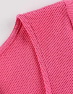 Hot T-Shirt - Schl&uuml;sselloch-Ausschnitt Damen T-shirts