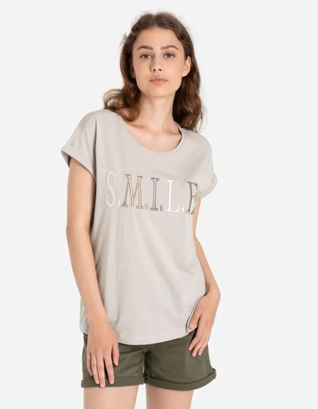 Discount T-Shirt - Stickereien Damen T-shirts