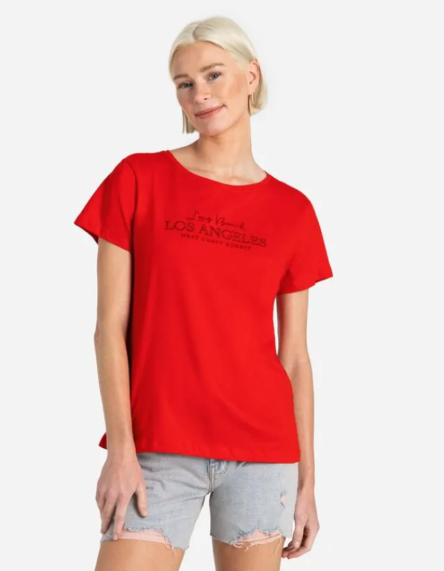 New T-Shirt - Stickereien Damen T-shirts