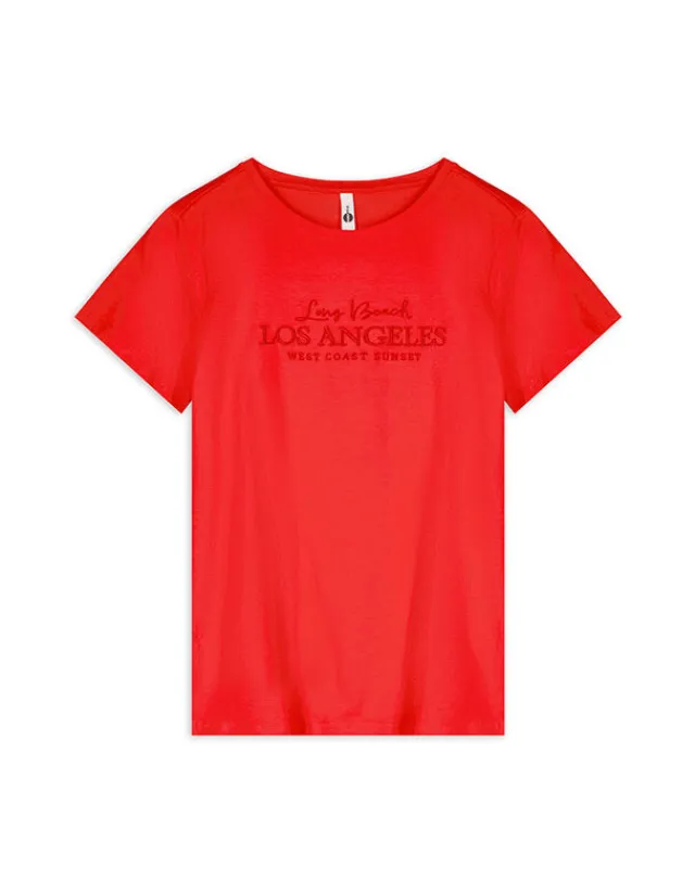 New T-Shirt - Stickereien Damen T-shirts