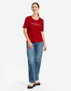 Discount T-Shirt - Stickereien - Damen T-shirts