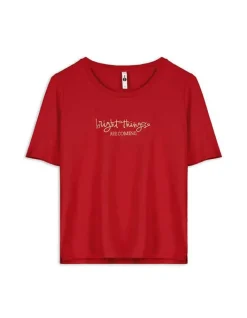 Discount T-Shirt - Stickereien - Damen T-shirts