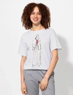 Outlet T-Shirt - Stickereien - Damen T-shirts