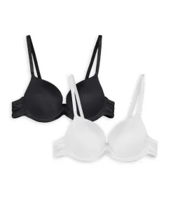 Discount T-Shirt-BH - 2er-Pack Damen Unterwäsche