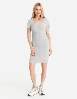 New T-Shirt-Kleid - figurbetont Damen Kleider